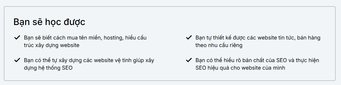 Dạy Học Thiết Kế Website Tại TP Vinh hoc thiet ke web